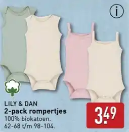 ALDI Lily & dan rompertjes aanbieding