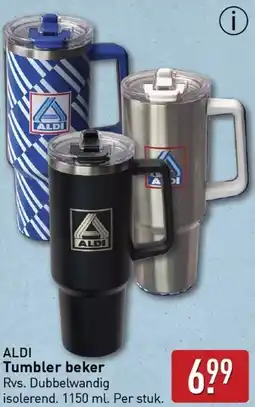 ALDI Tumbler beker aanbieding