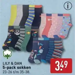ALDI Lily & dan sokken aanbieding