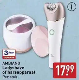 ALDI Ambiano ladyshave of harsapparaat aanbieding