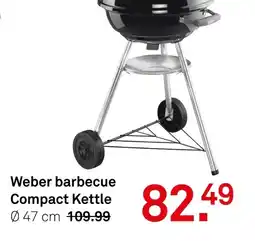 Karwei Weber barbecue Compact Kettle aanbieding