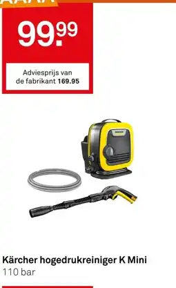 Karwei Kärcher hogedrukreiniger k mini aanbieding