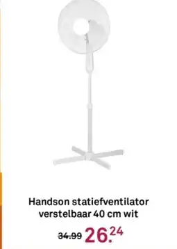 Karwei Handson statiefventilator verstelbaar aanbieding