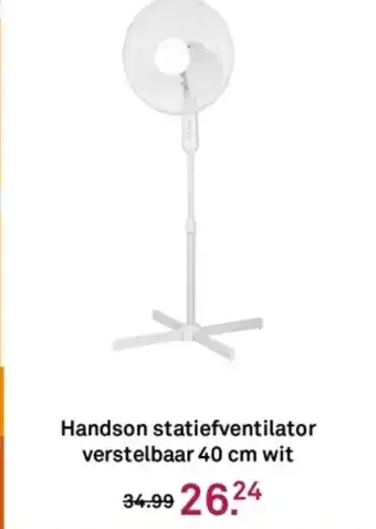 Karwei Handson statiefventilator verstelbaar aanbieding