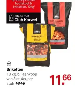 Karwei Briketten aanbieding