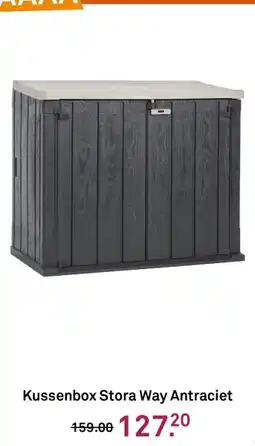 Karwei Kussenbox Stora Way Antraciet aanbieding