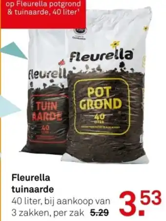 Karwei Fleurella tuinaarde aanbieding