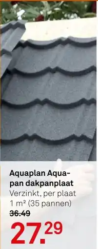 Karwei Aquaplan Aqua- pan dakpanplaat aanbieding