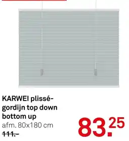 Karwei KARWEI plissé- gordijn aanbieding