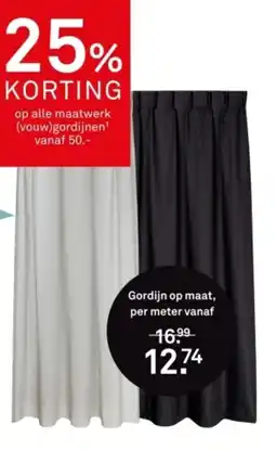 Karwei Gordijn op maat, per meter vanaf aanbieding
