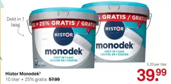 Karwei Histor Monodek aanbieding
