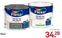 Karwei Flexa Strak op de Muur aanbieding