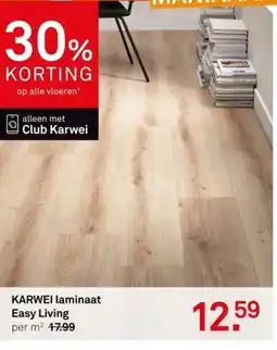 Karwei KARWEI laminaat Easy Living aanbieding