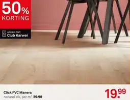 Karwei Click PVC Manera aanbieding
