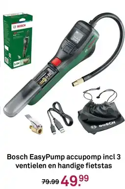 Karwei Bosch EasyPump accupomp aanbieding