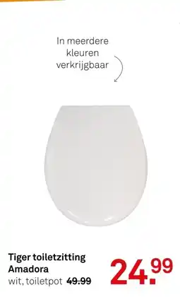 Karwei Tiger toiletzitting Amadora aanbieding