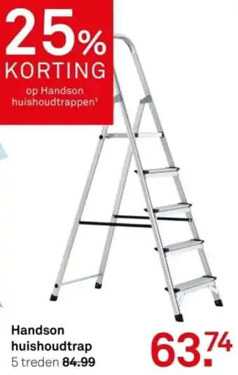 Karwei Handson huishoudtrap aanbieding