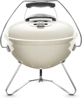 Welkoop Weber Smokey Joe Premium - Houtskoolbarbecue - Ivory - ø37 cm aanbieding