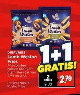 Vomar Voordeelmarkt Lamb Weston Fries aanbieding