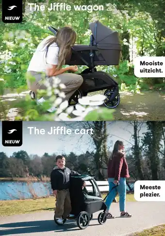 Van Asten BabySuperstore The Jiffle wagon 2+ en The Jiffle cart aanbieding