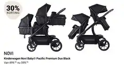 Van Asten BabySuperstore Kinderwagen Novi Baby Pacific Premium Duo Black aanbieding