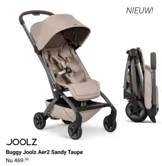 Van Asten BabySuperstore Buggy Joolz Aer2 Sandy Taupe aanbieding