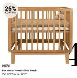 Van Asten BabySuperstore Box Novi at Home® Olivia Beech aanbieding