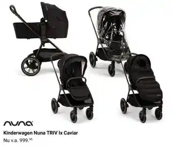 Van Asten BabySuperstore Kinderwagen Nuna TRIV Ix Caviar aanbieding