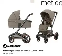 Van Asten BabySuperstore Kinderwagen Maxi-Cosi Fame V2 Twillic Truffle met GRATIS Autostoel Jacky Pro 360° & Base aanbieding