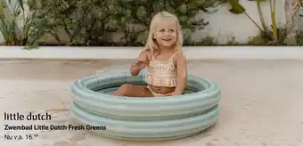 Van Asten BabySuperstore Zwembad Little Dutch Fresh Greens aanbieding