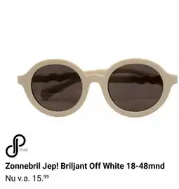 Van Asten BabySuperstore Zonnebril Jep! Briljant Off White 18-48mnd aanbieding