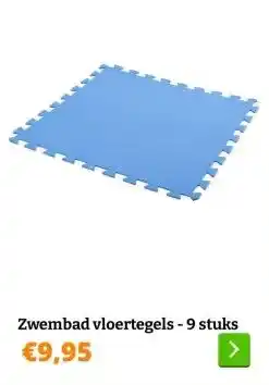 Obelink Zwembad vloertegels - 9 stuks aanbieding