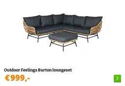 Obelink Outdoor Feelings Burton loungeset aanbieding