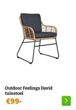 Obelink Outdoor Feelings David tuinstoel aanbieding