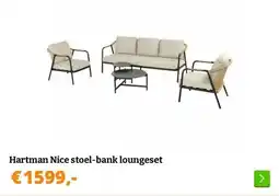 Obelink Hartman Nice stoel-bank loungeset aanbieding
