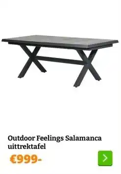 Obelink Outdoor Feelings Salamanca uittrektafel aanbieding