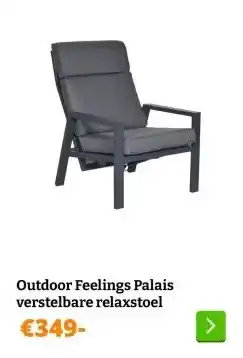 Obelink Outdoor Feelings Palais verstelbare relaxstoel aanbieding