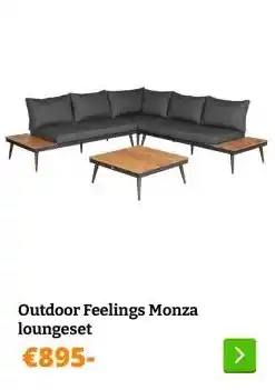 Obelink Outdoor Feelings Monza loungeset aanbieding
