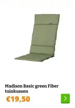 Obelink Madison Basic grey Fiber tuinkussen aanbieding