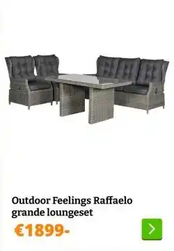 Obelink Outdoor Feelings Raffaelo grande loungeset aanbieding