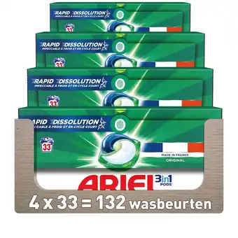 Plein.nl 4x Ariel 3in1 Wasmiddel Pods aanbieding