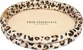 Bol.com Swim Essentials Opblaasbaar Zwembad - Baby & Kinder Zwembad - Beige Panterprint - Ø 100 cm aanbieding