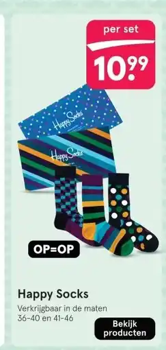 Etos Happy Socks aanbieding