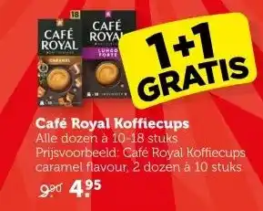 Coop Café Royal Koffiecups aanbieding