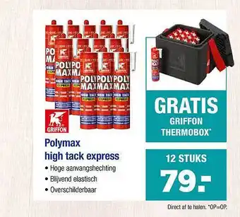 Pontmeyer Polymax high tack express aanbieding