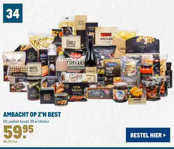 Makro AMBACHT OP Z'N BEST Dit pakket bevat 39 artikelen aanbieding