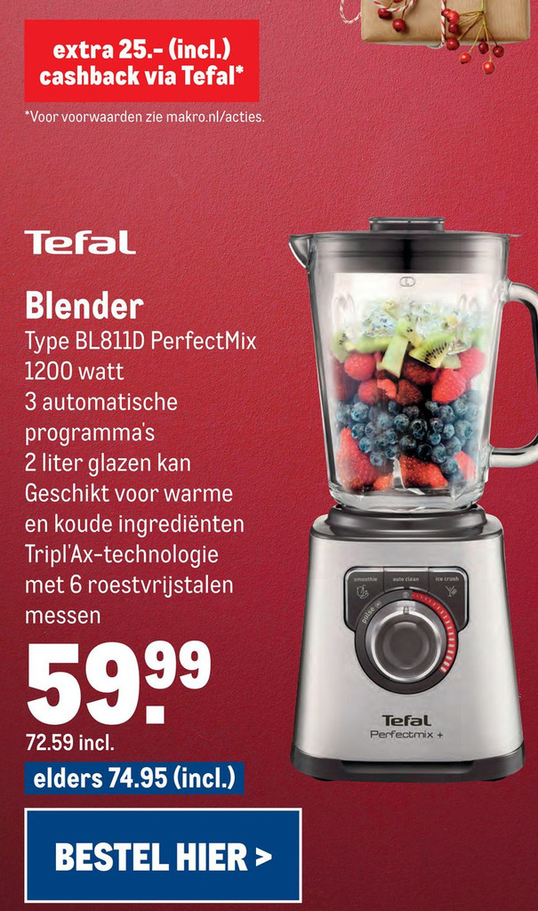Tefal Blender aanbieding bij Makro