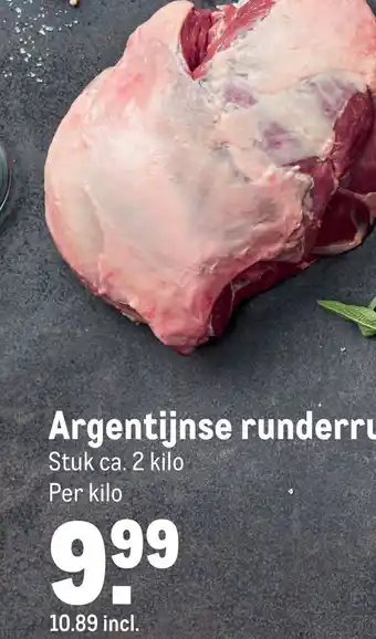 Makro Argentijnse runderrump aanbieding