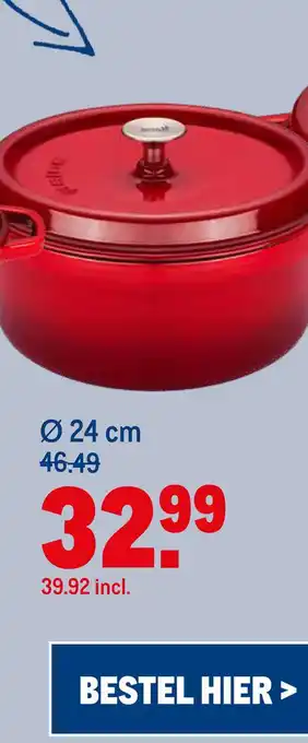 Makro Ø 24 cm aanbieding