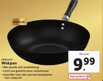 Lidl Ernesto Wokpan aanbieding